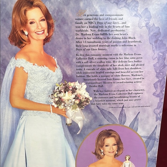 Days of Our Lives Marlena Evans Mattel Doll NRFB - Picture 13 of 13